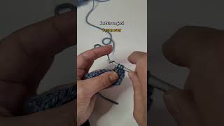 Comment faire une diminution avec la maille serrée  How to do a single crochet decrease [upl. by Baugh749]