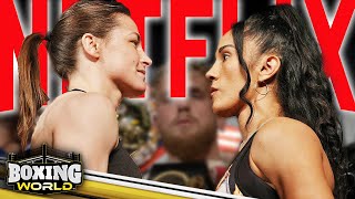 Katie Taylor vs Amanda Serrano 2 amp More  Netflix Boxing Debut Fight Preview amp Highlights [upl. by Haskell117]