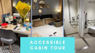 PampO Cruises Iona Accessible Cabin Tour  Inside Cabin 9330 [upl. by Elleraj959]