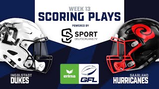 Ingolstadt Dukes  Saarland Hurricanes  Highlights  ERIMA GFL 13 Spieltag  SDTV Football [upl. by Benedix]