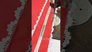 Very elegant 💥 sleeves bottam daaman design sewing fashiondesign stitching clothingdesign diy [upl. by Ahkihs120]