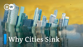 Land subsidence and sea level rise are sinking cities [upl. by Heiskell]