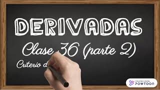 CONCAVIDAD y criterio de la derivada SEGUNDA  Demostración  Derivadas  Clase 36 parte 2 [upl. by Ameyn]