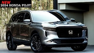 NEW 2024 HONDA PILOT REDESIGN MODEL  SPECS  INTERIOREXTERIOR  PRICE amp RELEASE DATE [upl. by Annohsal]