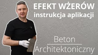 Aplikacja betonu architektonicznego econcreto  efekt quotwżerówquot [upl. by Adnylam]