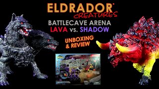 Schleich ® Eldrador ® Creatures  BattleCave Arena Lava vs Schatten  Katastrophenalarm amp Meinung [upl. by Irt]