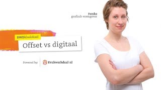 Digitaal of offset drukken wat is het verschil [upl. by Lahcar]