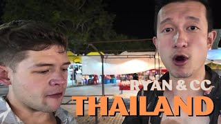 Week in Thailand  Night Markets Full Moon Party  Ryan and CC  Gay Couple [upl. by Mahda]