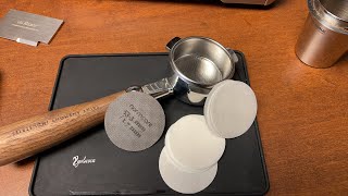 What’s the Deal with Puck screen and Puck paper  54mm Breville Espresso Machine [upl. by Ettigdirb741]