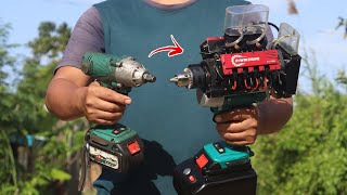 I Turn Electric Drill Into V8 Powered Drill [upl. by Meggie]