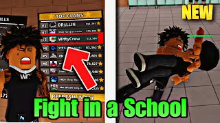 Becoming The Biggest MENACE In Roblox Fight In A School [upl. by Akiehsal]