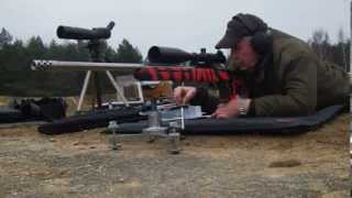 Testing Ammo Norma 6mmBR on PRECHTL GS 04 GOL SNIPER Long Range Shooting [upl. by Noiro]