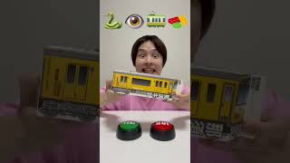 Saamp vs small train challenge 🤣 short trending foodchallenge [upl. by Inafetse]