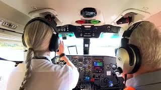 Flight to Colansay and back seeing the Bridge over the Atlantic Gulf Corryvreckan with whirlpool [upl. by Adelaide320]