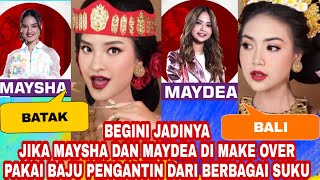 MAKE OVER FINALIS X FACTOR MAYDEA amp MAYSHA AMAZING FACE [upl. by Lirba]