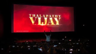 GOAT Trailer Theatre Response 🤩 Thalapathy Vijay  Coimabore Karpagam Theatre [upl. by Canotas]