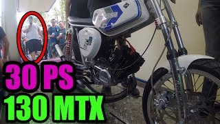 130 MTX  30 PS  MSTS  Tuning  Prüfstand  Simson  Wittgendorf 2019 [upl. by Gizela]