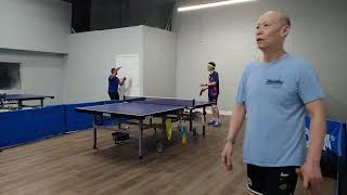 OWTTA Team Doubles 1  Div A RR  Henry Li 1011 vs Bing Chen 991  31 [upl. by Enirual102]