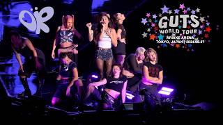 4K HD Olivia Rodrigo  GUTS World Tour Tokyo Japan Full Concert  September 27 2024 [upl. by Durtschi]