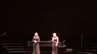 Dreher High School Chorus Cabaret 101024 Mia and Ava Rodriguez singing quotThe Night We Metquot [upl. by Linehan432]