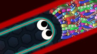 Slitherio AI 201169 Score Epic Slitherio Gameplay 185 [upl. by Dwinnell]