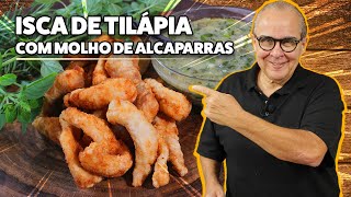 PEIXE FRITO CROCANTE COM MOLHO SIMPLES E RÃPIDO DE FAZER FÃCIL E DELICIOSO  CHEF TAICO [upl. by Three136]