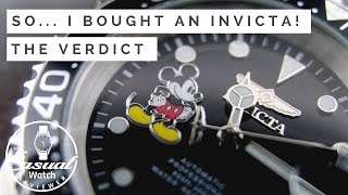 What I thought of the Invicta Pro Diver  Part 2 [upl. by Tabatha]