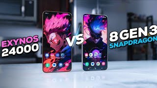 Snapdragon 8 Gen 3 vs Exynos 2400 Full Review [upl. by Edualc]