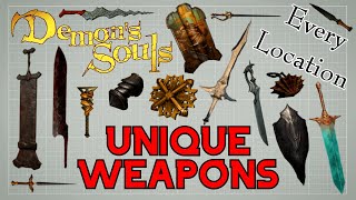 Unique Weapons Guide Every Location  Demons Souls Remake PS5 [upl. by Corrinne380]