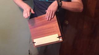 Bass and snare tones of a CajonTab [upl. by Marla]