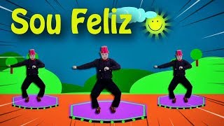 Sou Feliz ♪ Turma Kids e Cia  Música Gospel Infantil [upl. by Buddie977]