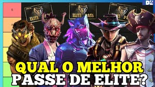 RANQUEANDO TODOS OS PASSES DE ELITE DO FREE FIRE  TIER LIST [upl. by Joyce122]