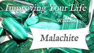 MALACHITE 💎 TOP 4 Crystal Wisdom Benefits of Malachite Crystal  Stone of Transformation [upl. by Yenitirb]