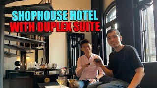 Duxton Duplex Suite Duxton Reserve Singapore  Hotel Review [upl. by Atinrahc93]