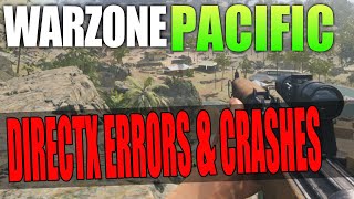 FIX COD Warzone Pacific DirectX Errors On PC [upl. by Ssenav]