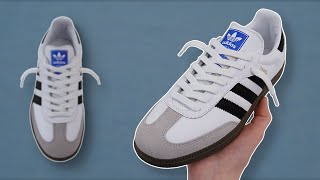 How To Lace Adidas Samba Loosely BEST WAY [upl. by Assi143]