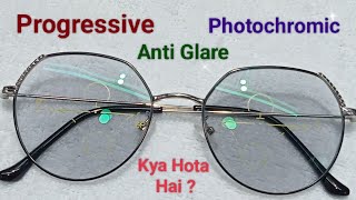 Photochromic Anti Glare Progressive Glasses  Best For Distance amp Near Power  Call 917666895481 [upl. by Inoek]