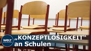 SCHULEN BLEIBEN ZU Politik erntet heftige Kritik wegen mangelnder CoronaStrategie für Schulbetrieb [upl. by Philpot255]