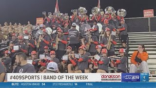 Orangefield High School takes home the week 4 Band of the Week honors [upl. by Nroht]