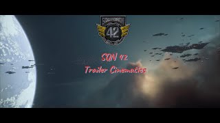 Squadron 42 Cinematic Highlights Epic Cut from the Official Reveal Trailer CitizenCon 2954 [upl. by Bullough]