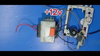 How to make a 12v to 220v inverter with a motor DVD [upl. by Rafaj]