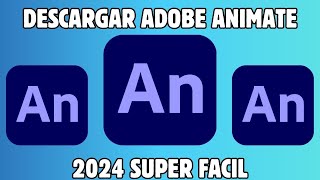 ✅DESCARGAR ADOBE ANÍMATE 2024 PARA PC  SIN ERRORES [upl. by Jeanna]