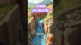 How Rome Mastered Water Roman Aqueducts RomanAqueducts AncientRome RomanEngineering shorts [upl. by Cyna489]