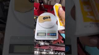 JB Weld Pro Tip from a real professional jb welder use scales when mixing glue welding materials [upl. by Ayamahs]