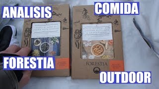 FORESTIA OUTDOOR MEALS Comida outdoor completamente natural [upl. by Rhpotsirhc222]