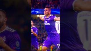 CASEMIRO GOAL IN UCL FINAL 🔥🔥 football shortvideo [upl. by Akfir]