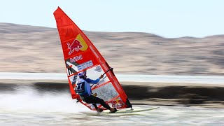 Windsurfing at Over 100 kmh  Bjorn Dunkerbeck at the 2021 Luderitz Speed Challenge [upl. by Derman]