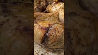 Air fryer  Roast Chicken with Roasted nuts Rice 🍚 shorts viralvideo healinghealthyspices [upl. by Arorua]