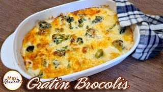 Gratin de Brocolis à la Béchamel  Recette Facile et Rapide [upl. by Tamarah]