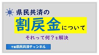 県民共済の割戻金について [upl. by Nodnalb]